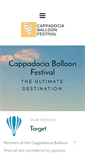 Mobile Screenshot of cappadociaballoonfestival.com